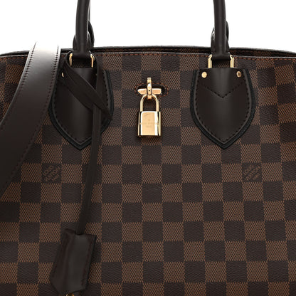 Louis Vuitton Cuir Taurillon Damier Ebene Normandy Black 8 of 10