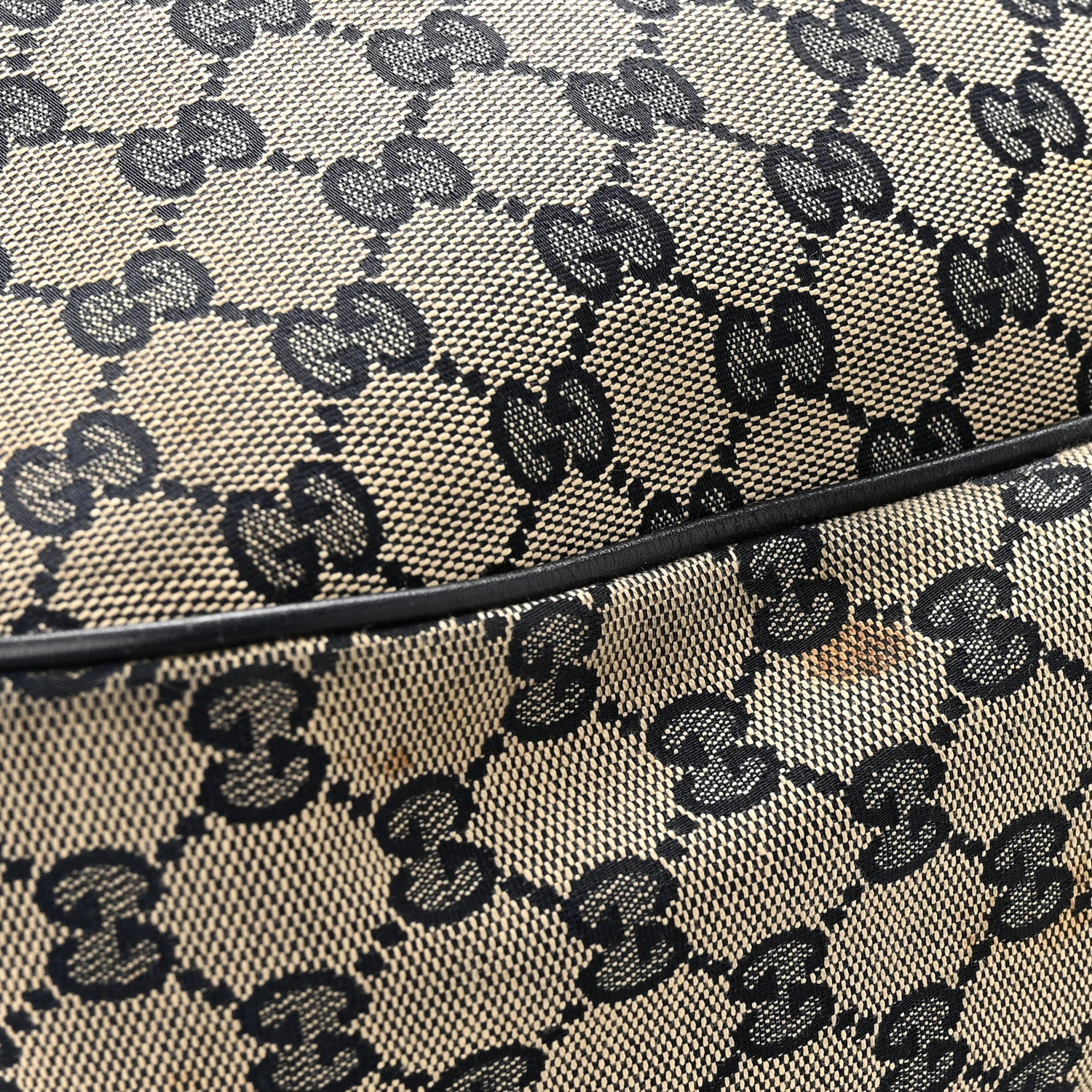 Gucci Monogram Medium Sukey Hobo Navy 11 of 12