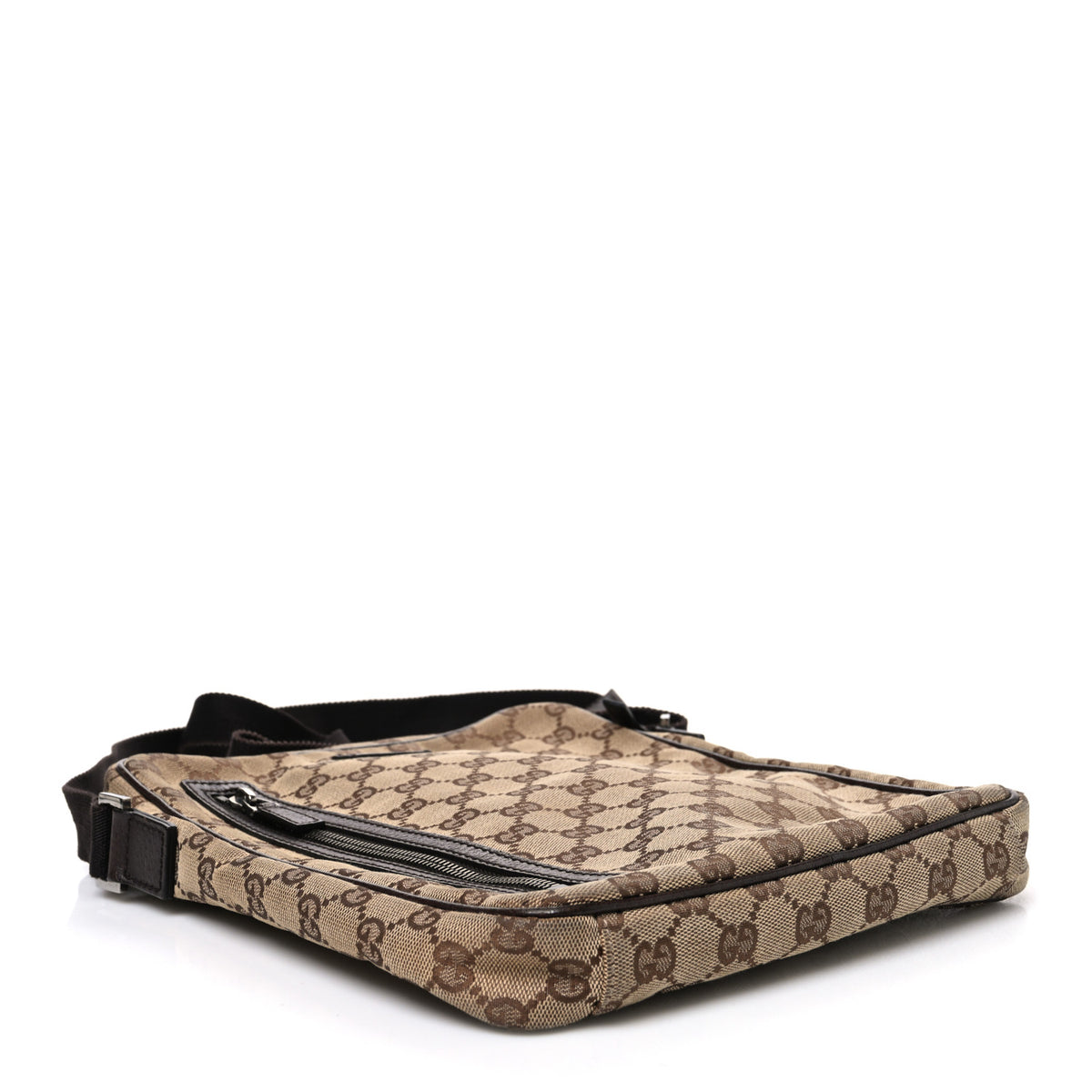 Monogram Messenger Bag Dark Brown