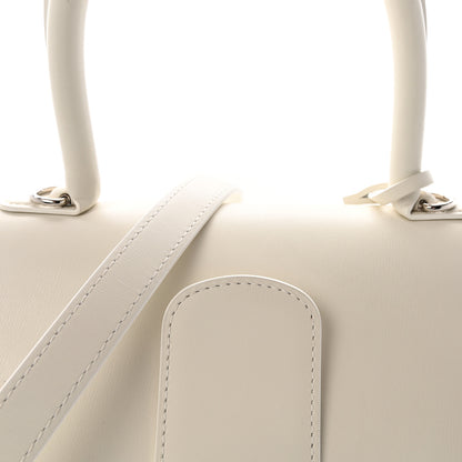 Delvaux Box Calfskin MM Brillant Satchel Ivory 8 of 10