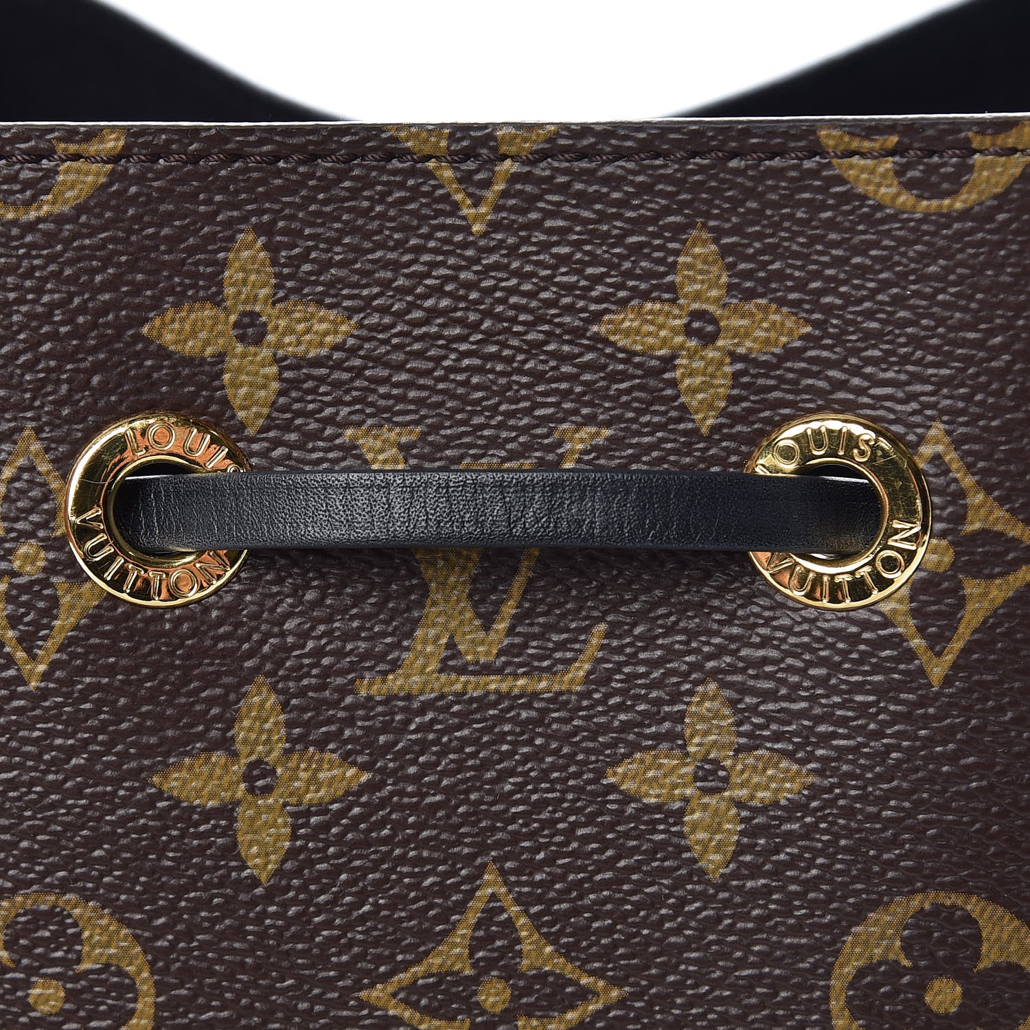 Louis Vuitton Monogram Neonoe MM Black 7 of 7
