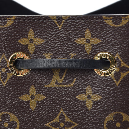 Louis Vuitton Monogram Neonoe MM Black 7 of 7