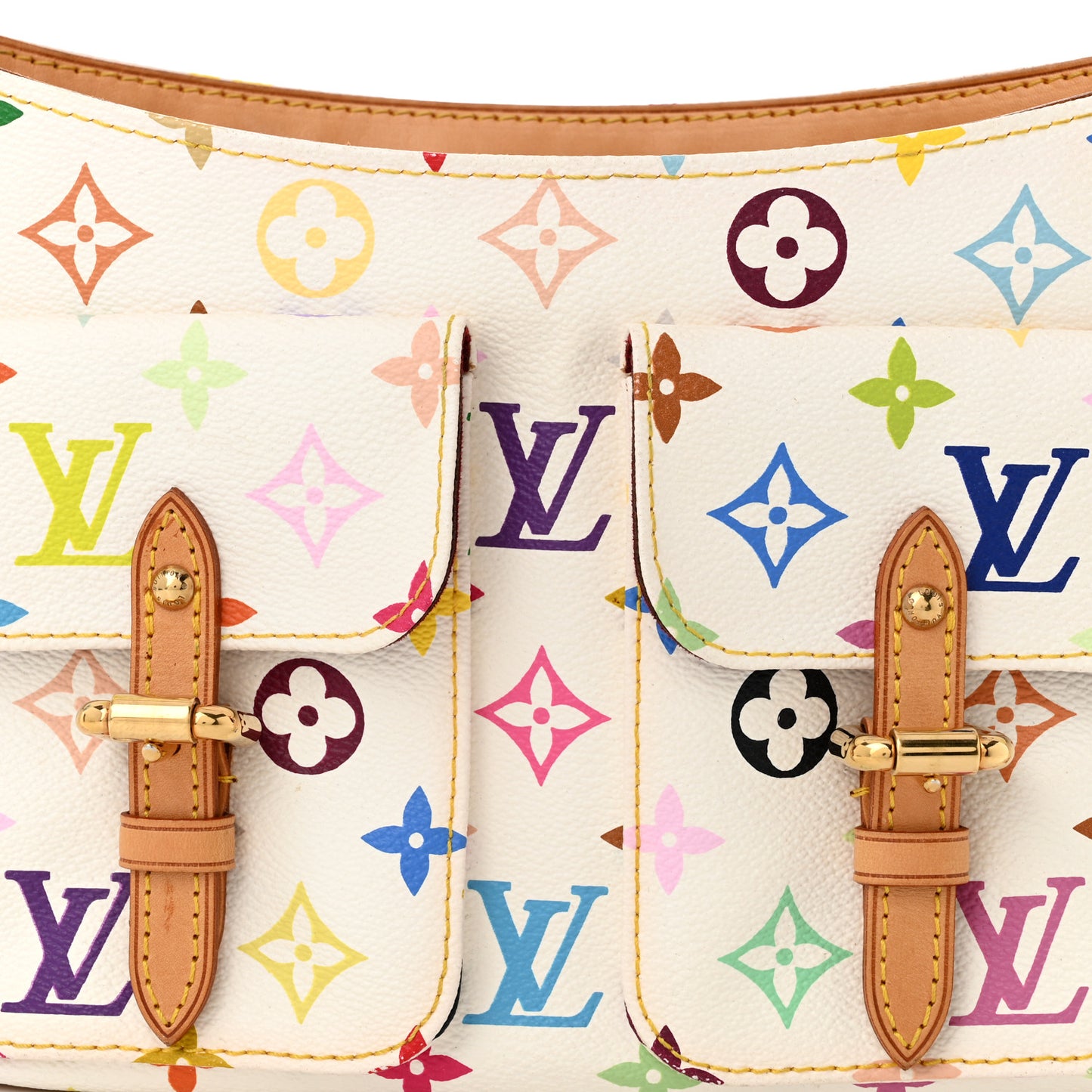 Monogram Multicolor Lodge PM White