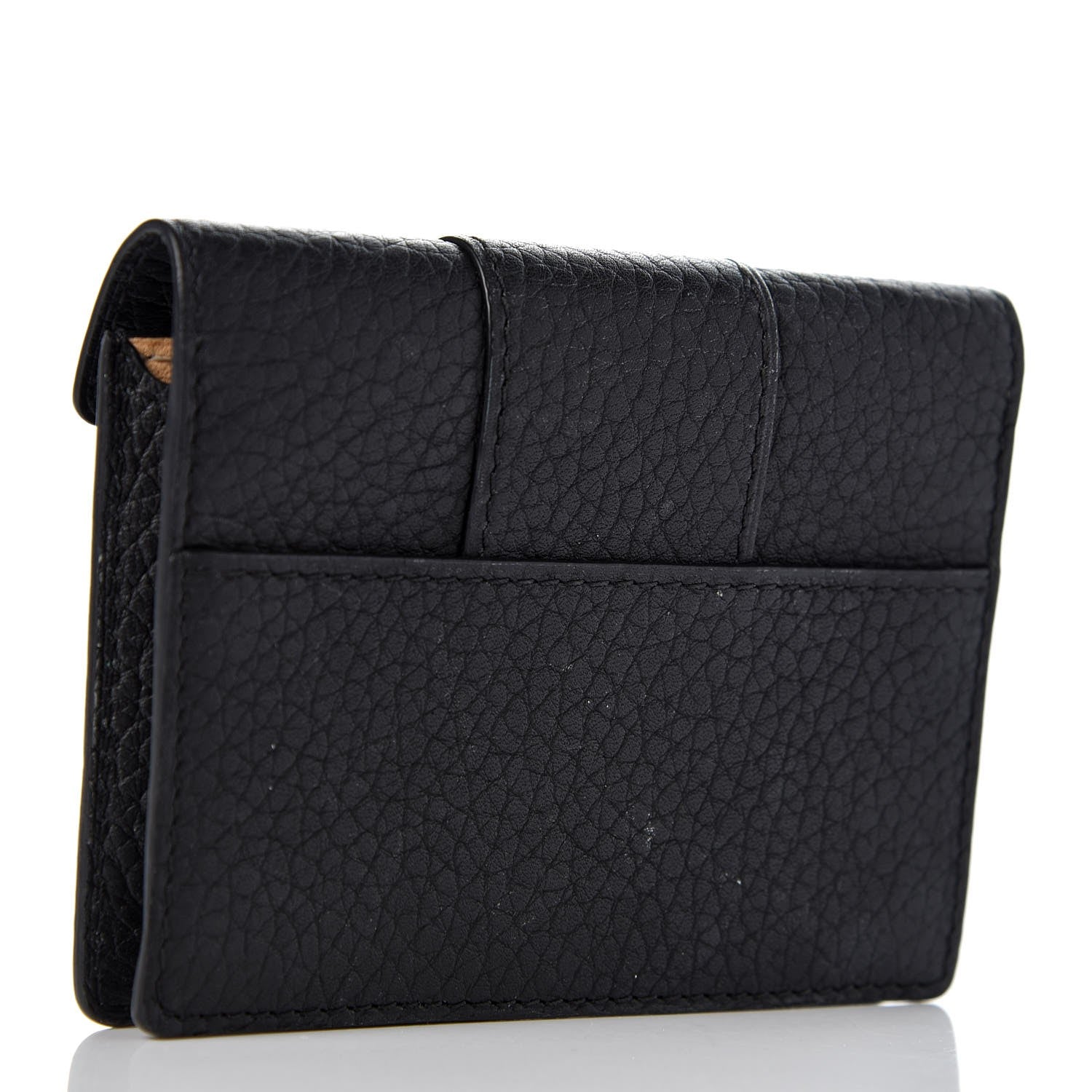 Delvaux Grained Bullskin Presse Card Case Black 3 of 7