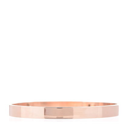Hermes 18K Rose Gold Diamond PM Collier De Chien Pave Bracelet SH 2 of 4