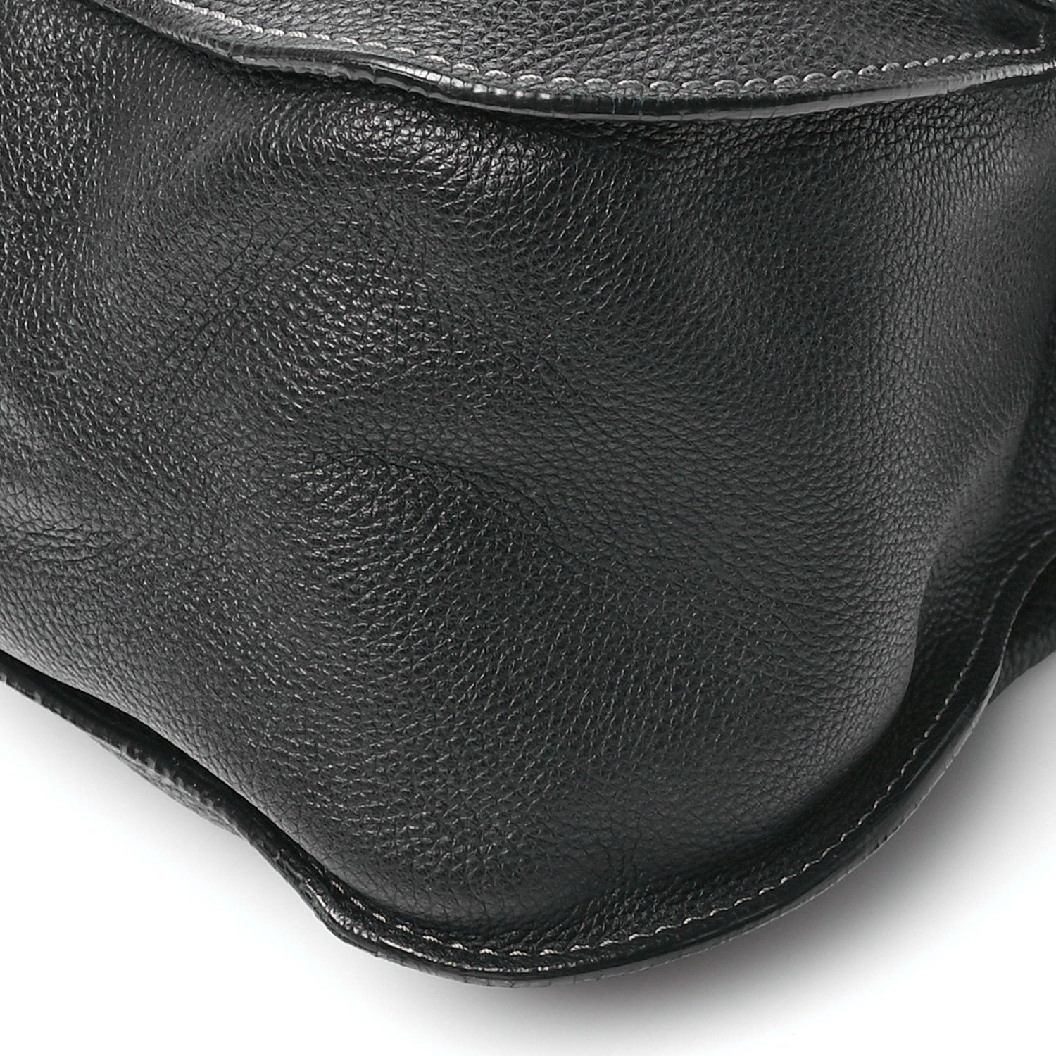 Chloe Calfskin Large Marcie Satchel Black 10 of 10