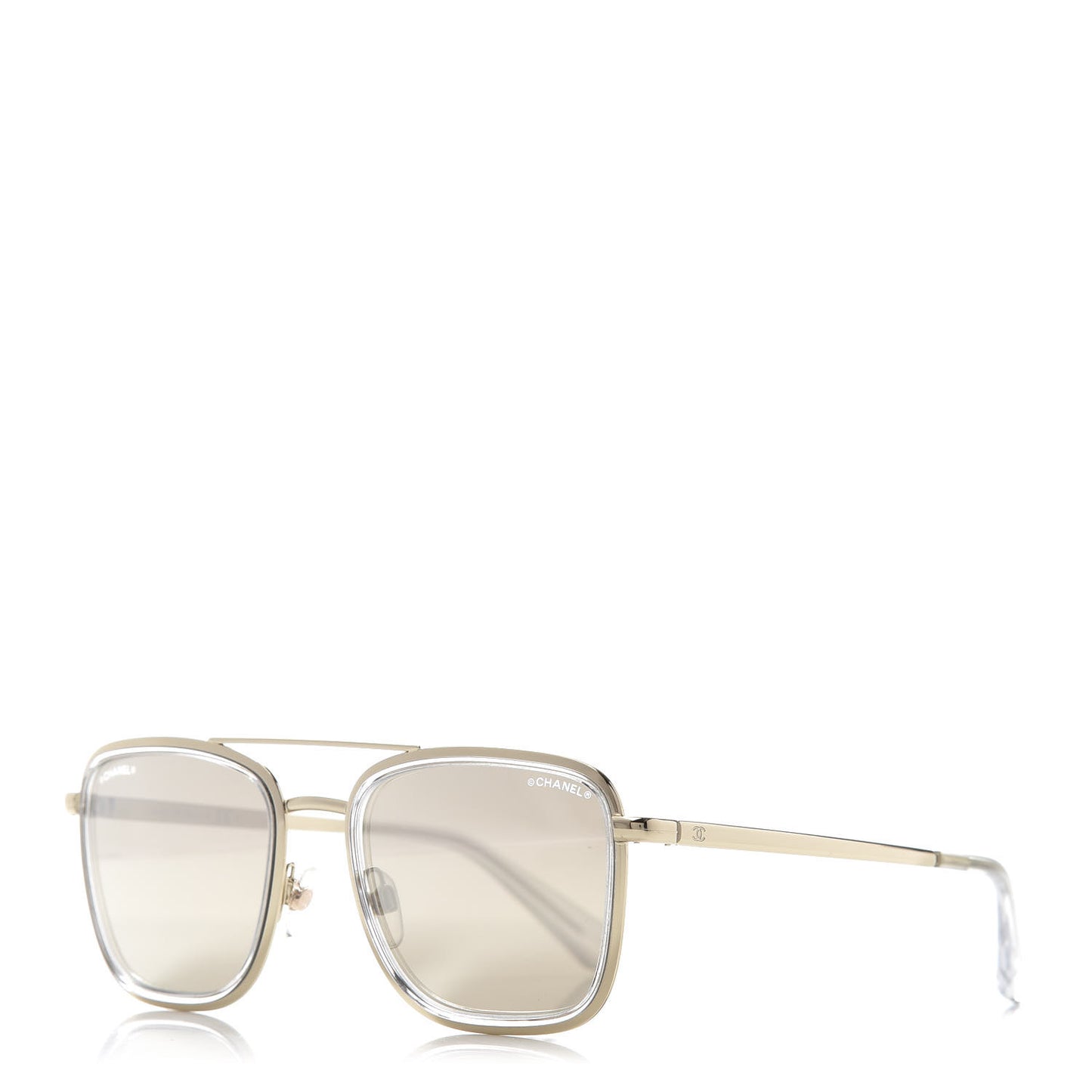 Metal Pilot Sunglasses 4241 Gold