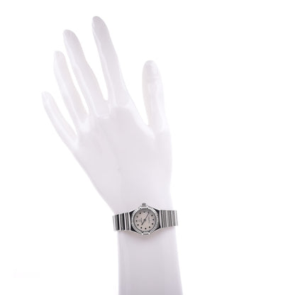 Omega Stainless Steel Diamond Bezel Mother of Pearl 22mm Constellation My Choice Quartz Watch 1465.71.00 2 of 6