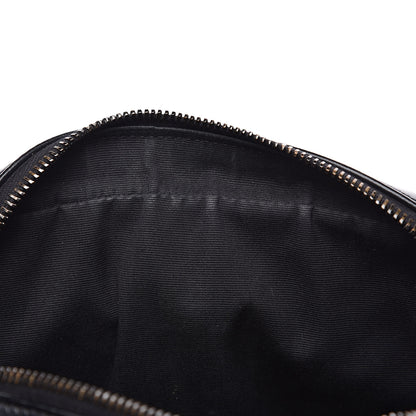 Saint Laurent Calfskin Matelasse Monogram Lou Camera Bag Black 12 of 12