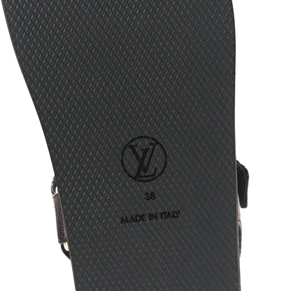 Louis Vuitton Monogram LV Sunset Comfort Flat Sandals 38 Cacao Brown 6 of 8