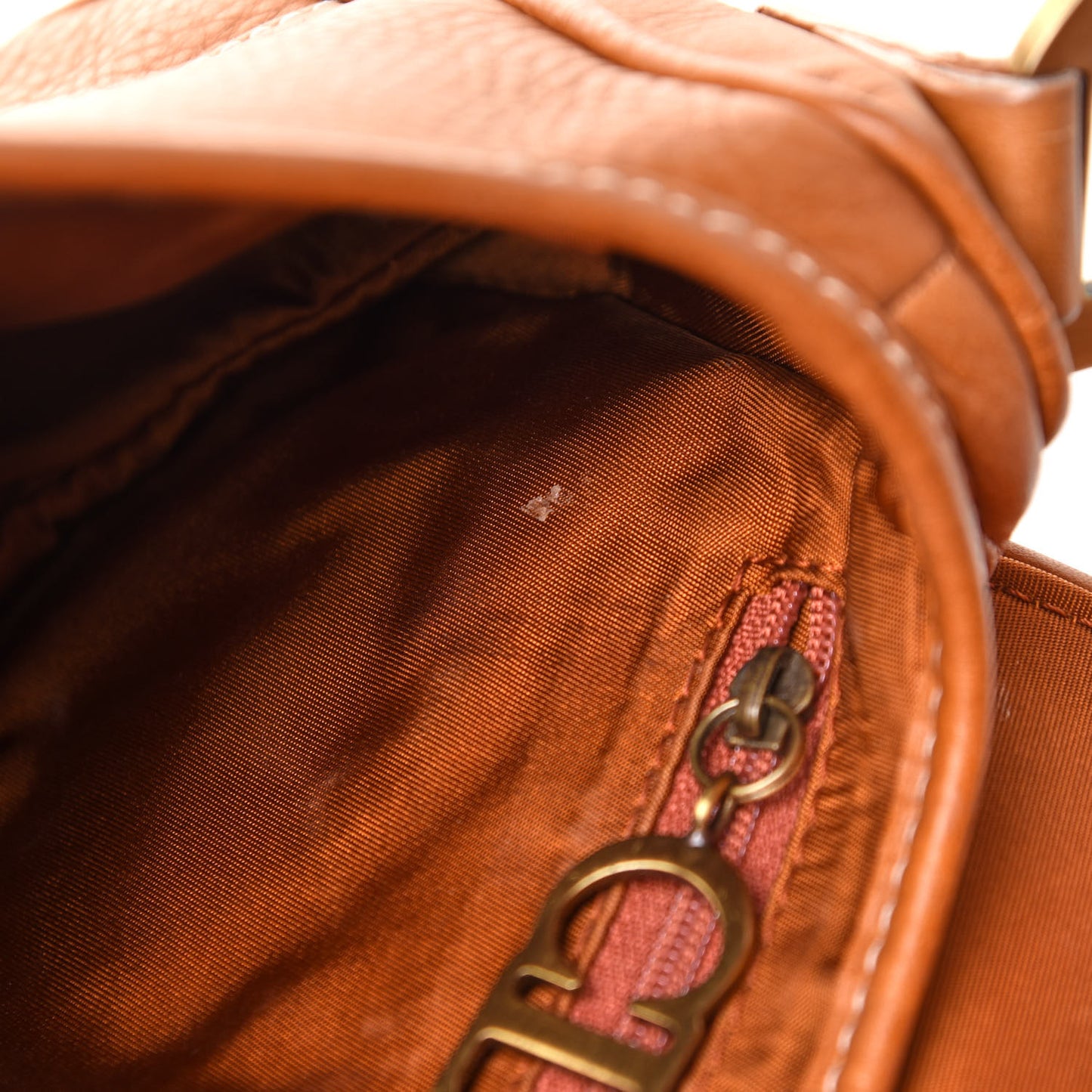 Calfskin Saddle Bag Tan