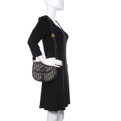 Christian Dior Oblique Medium Bobby Flap Blue 2 of 13