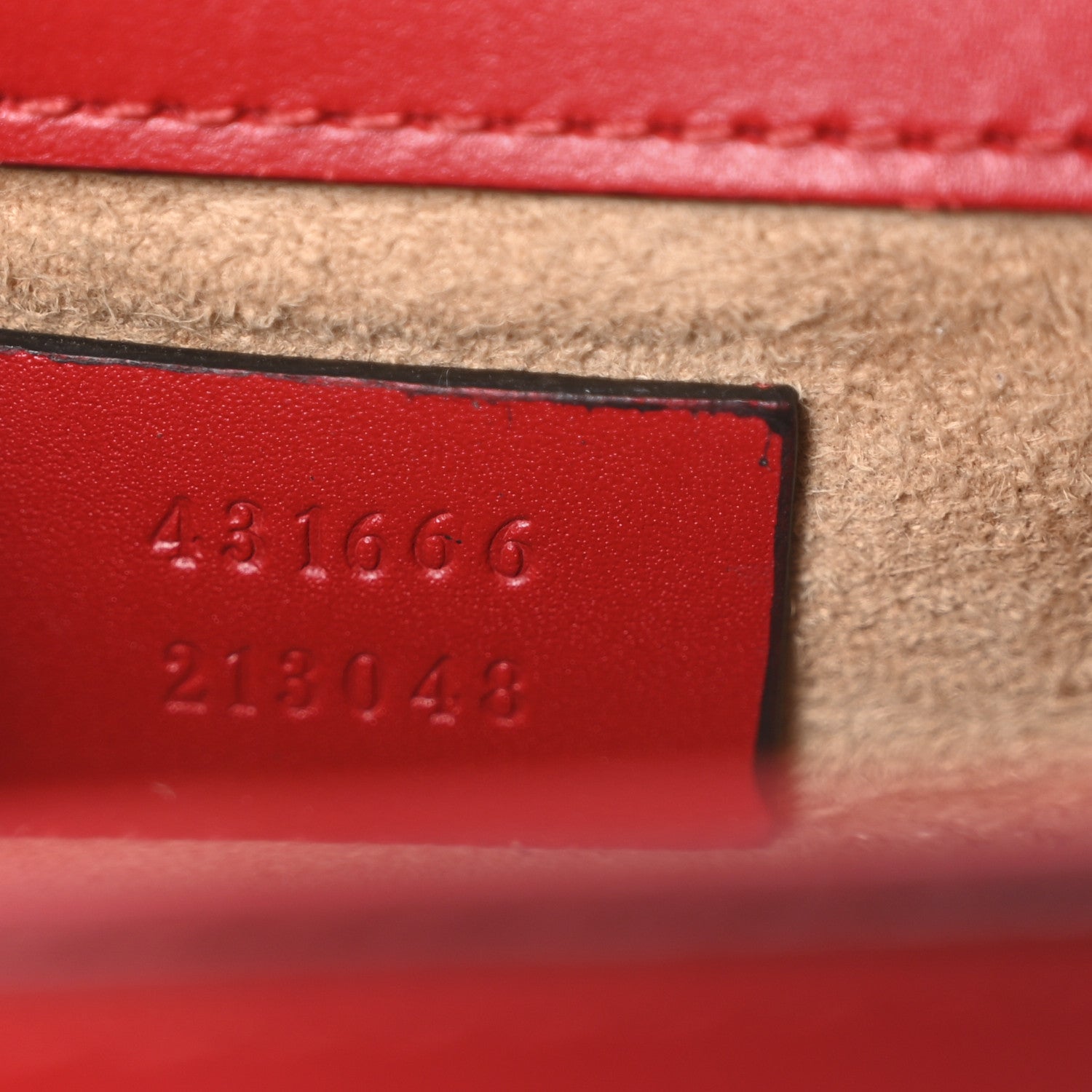 Gucci Calfskin Mini Sylvie Chain Shoulder Bag Hibiscus Red 7 of 10