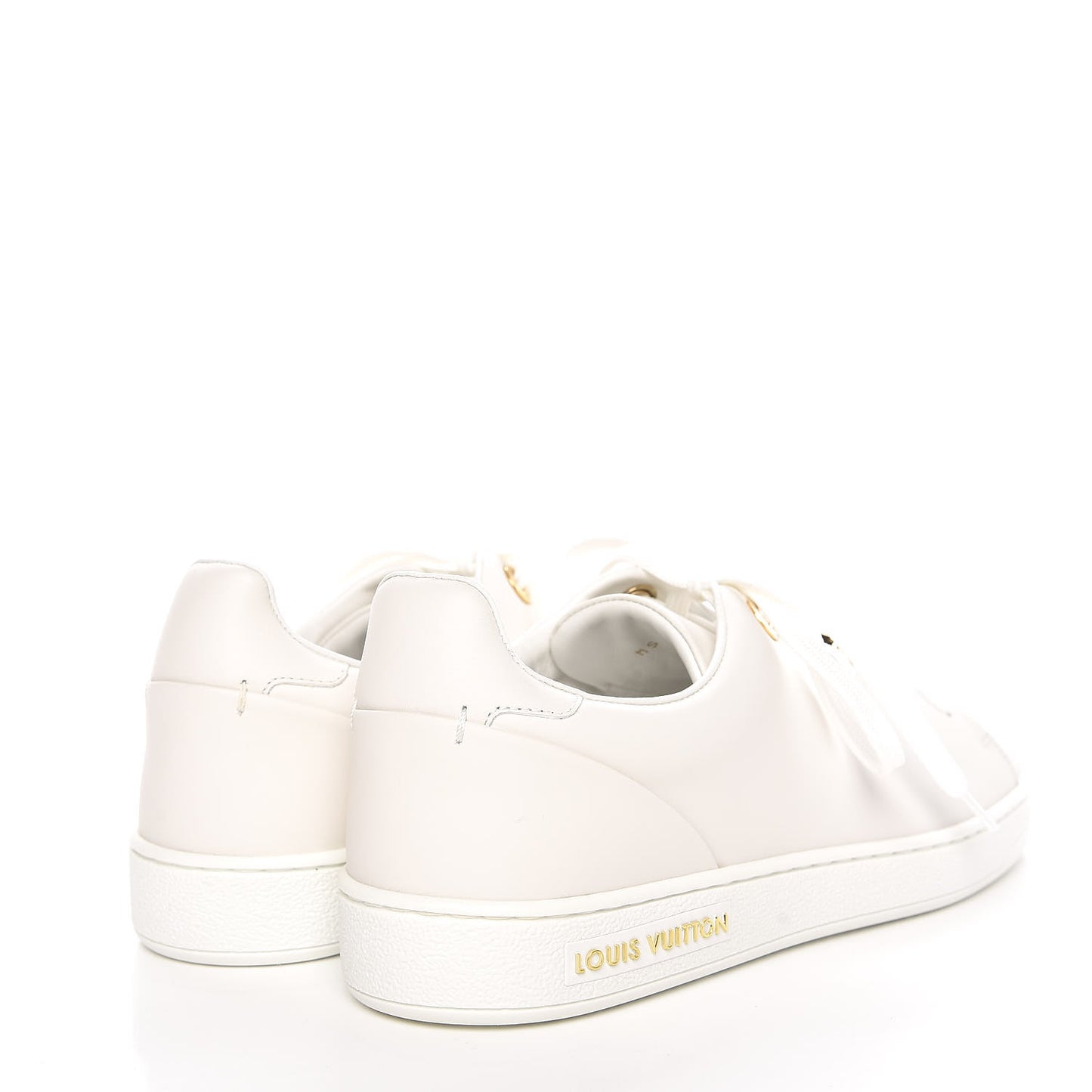 Calfskin Frontrow Sneakers 36.5 White