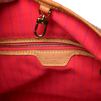 Louis Vuitton Damier Azur Delightful MM Pink 6 of 15