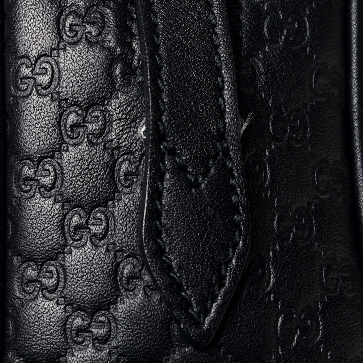 Gucci Microguccissima Mini Bree Messenger Bag Black 6 of 6