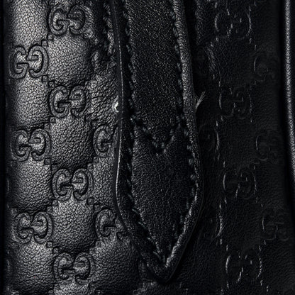 Gucci Microguccissima Mini Bree Messenger Bag Black 6 of 6