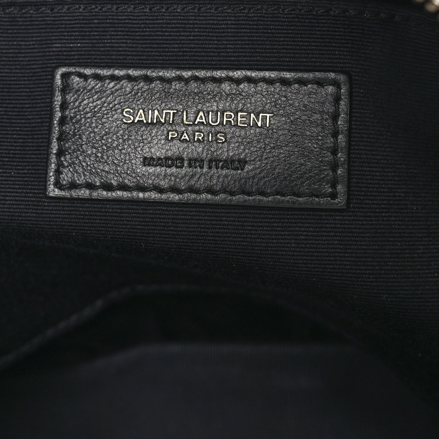 Saint Laurent SAINT LAURENT Calfskin Matelasse Monogram Lou Camera Bag Crema Soft 6 of 14