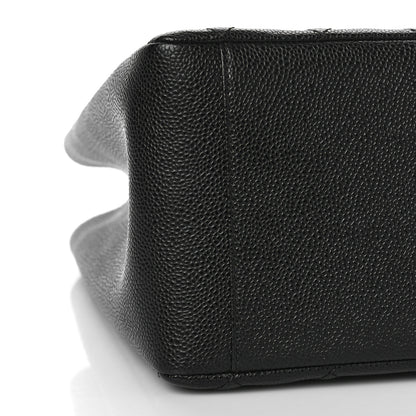 Chanel Caviar Quilted Grand Shopping Tote GST Black 8 of 10