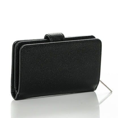 Chanel Caviar Timeless CC Zipped Pocket Wallet Black 3 of 8