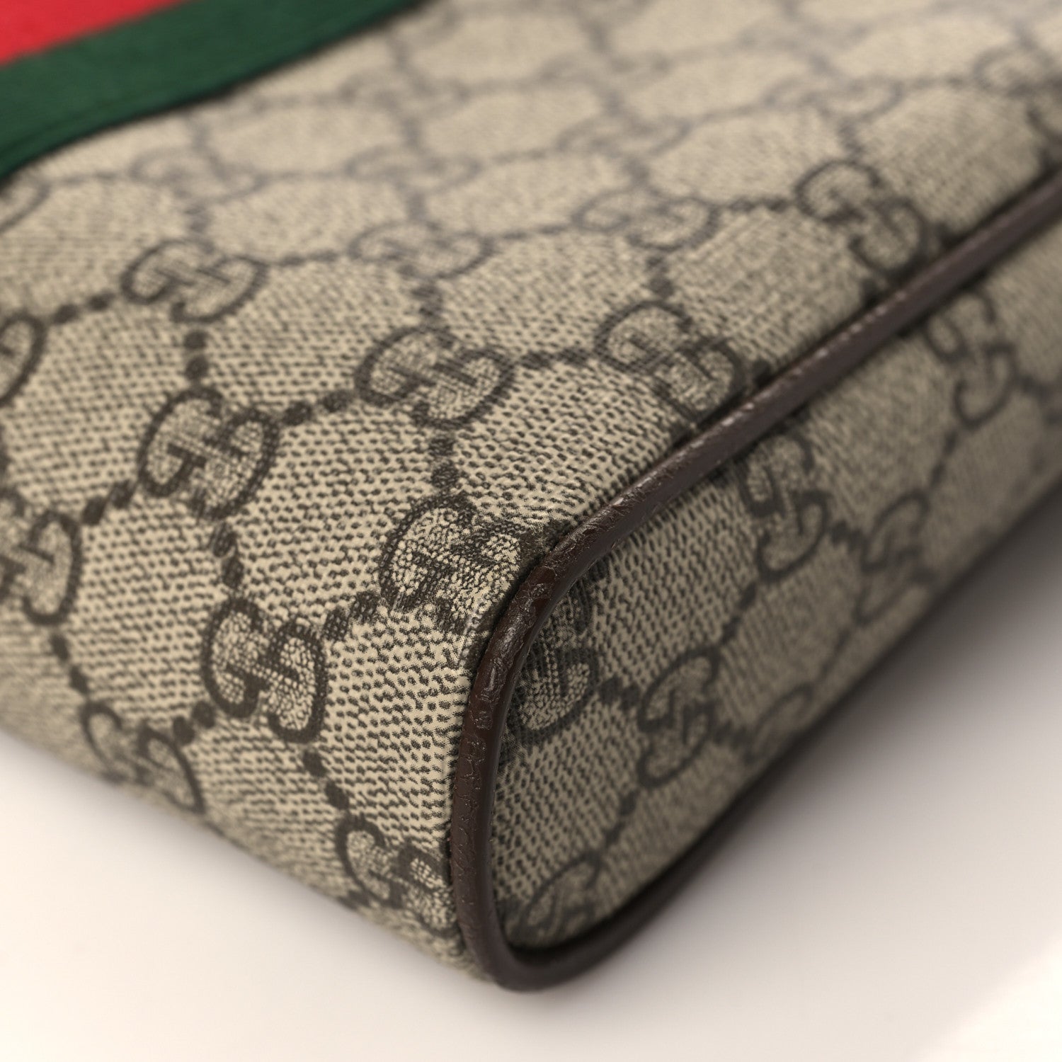 Gucci GG Supreme Monogram Web Small Ophidia Messenger Bag Brown 9 of 9