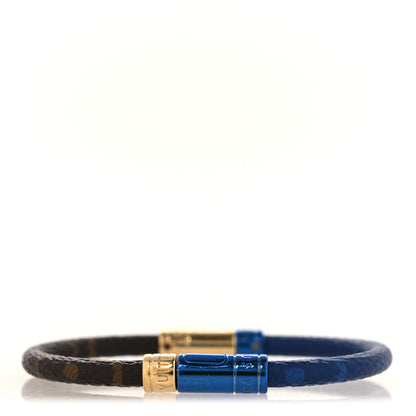 Louis Vuitton Taigarama Split Bracelet 21 Blue 3 of 4