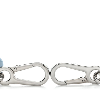 Loewe Brass Donut Chain Shoulder Strap Light Blue 4 of 4