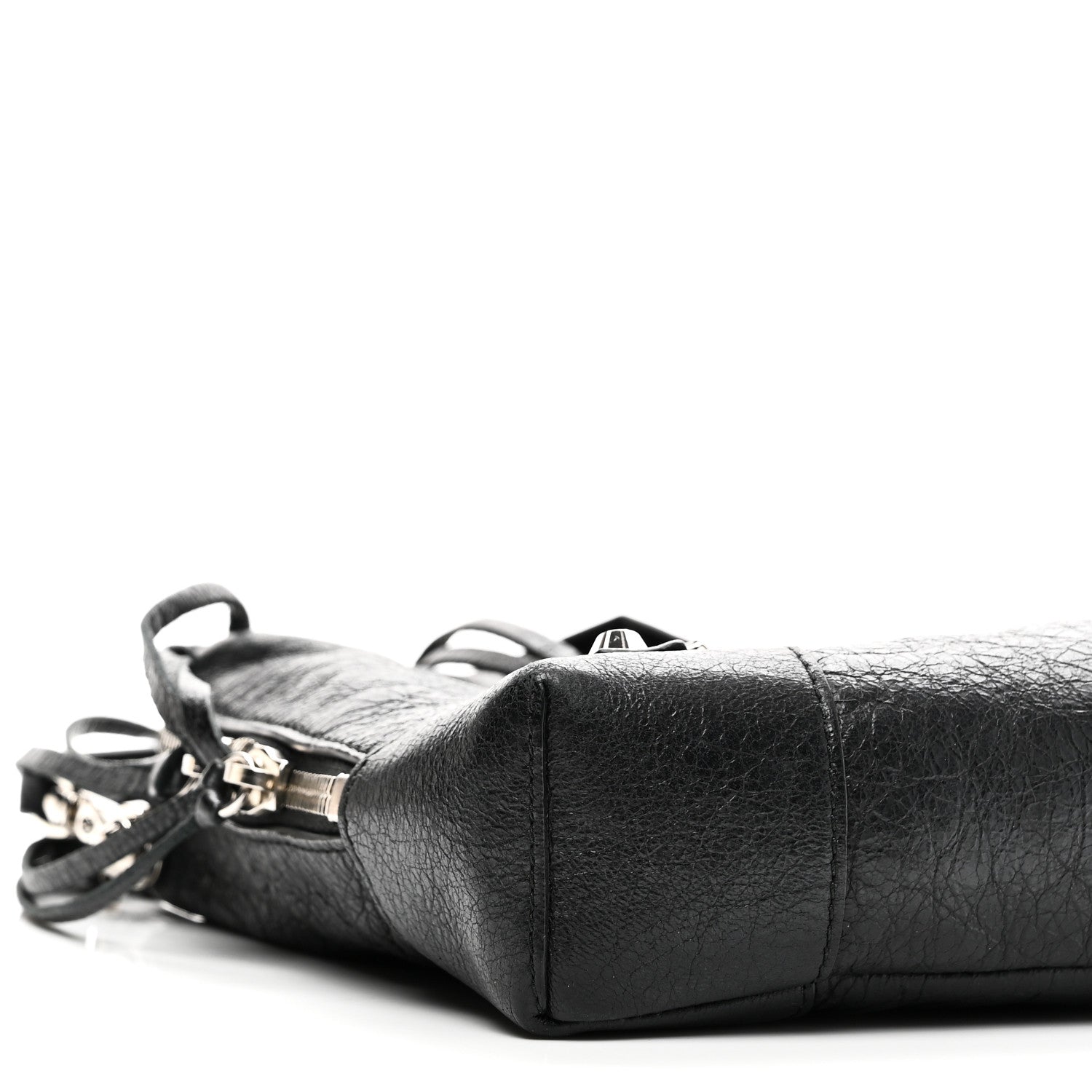 Balenciaga Agneau Classic Hardware XS Reporter Crossbody Black 10 of 11