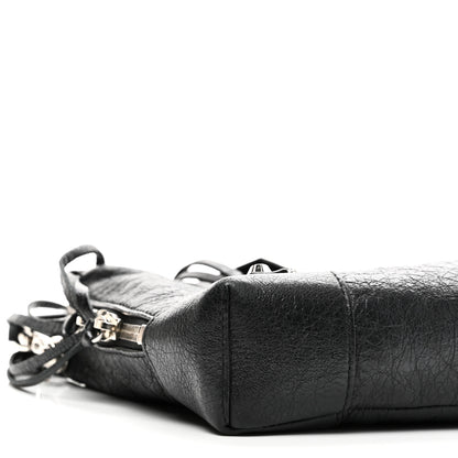 Balenciaga Agneau Classic Hardware XS Reporter Crossbody Black 10 of 11