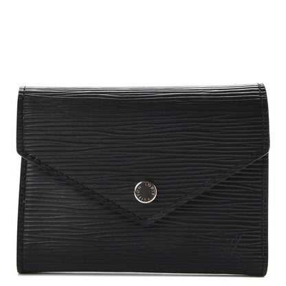 Louis Vuitton Epi Victorine Wallet Black 1 of 7