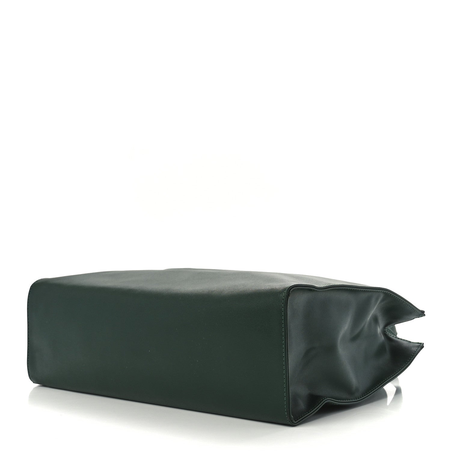 Telfar Vegan Leather Medium Shopping Bag Dark Olive 5 of 11