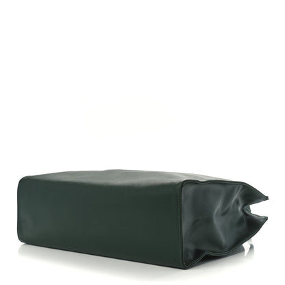 Telfar Vegan Leather Medium Shopping Bag Dark Olive 5 of 11