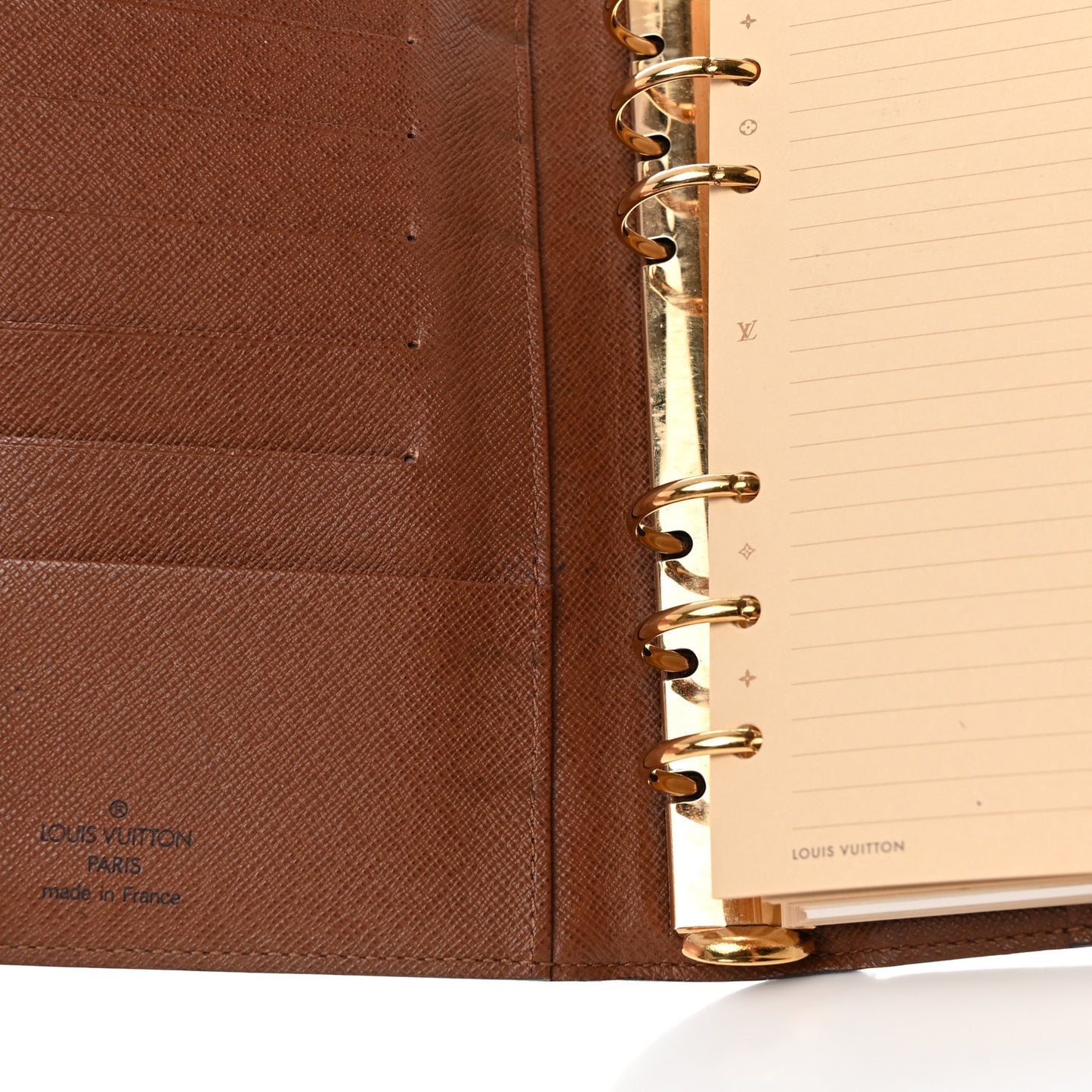 Monogram Medium Ring Agenda Cover