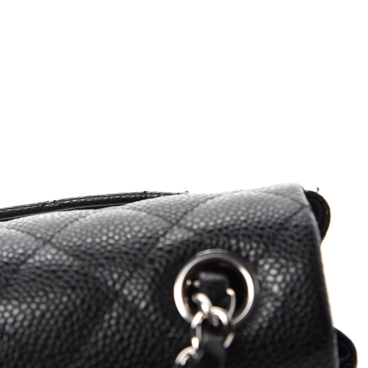 Chanel Caviar Quilted Mini Rectangular Flap Black 10 of 12
