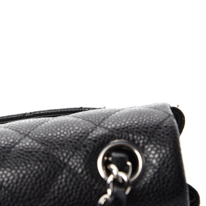 Chanel Caviar Quilted Mini Rectangular Flap Black 10 of 12