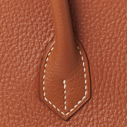 Hermes Taurillon Clemence Birkin 35 Gold 11 of 33