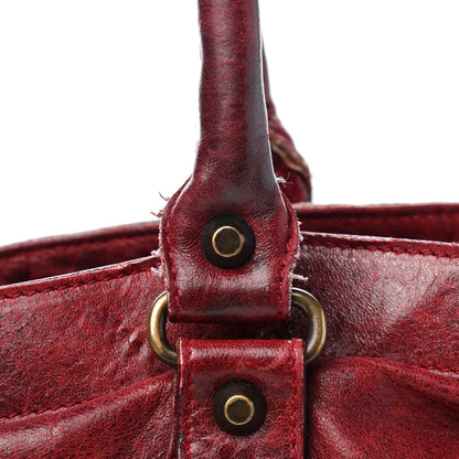 Balenciaga Chevre Classic Hardware Purse Rouge Vif 13 of 19