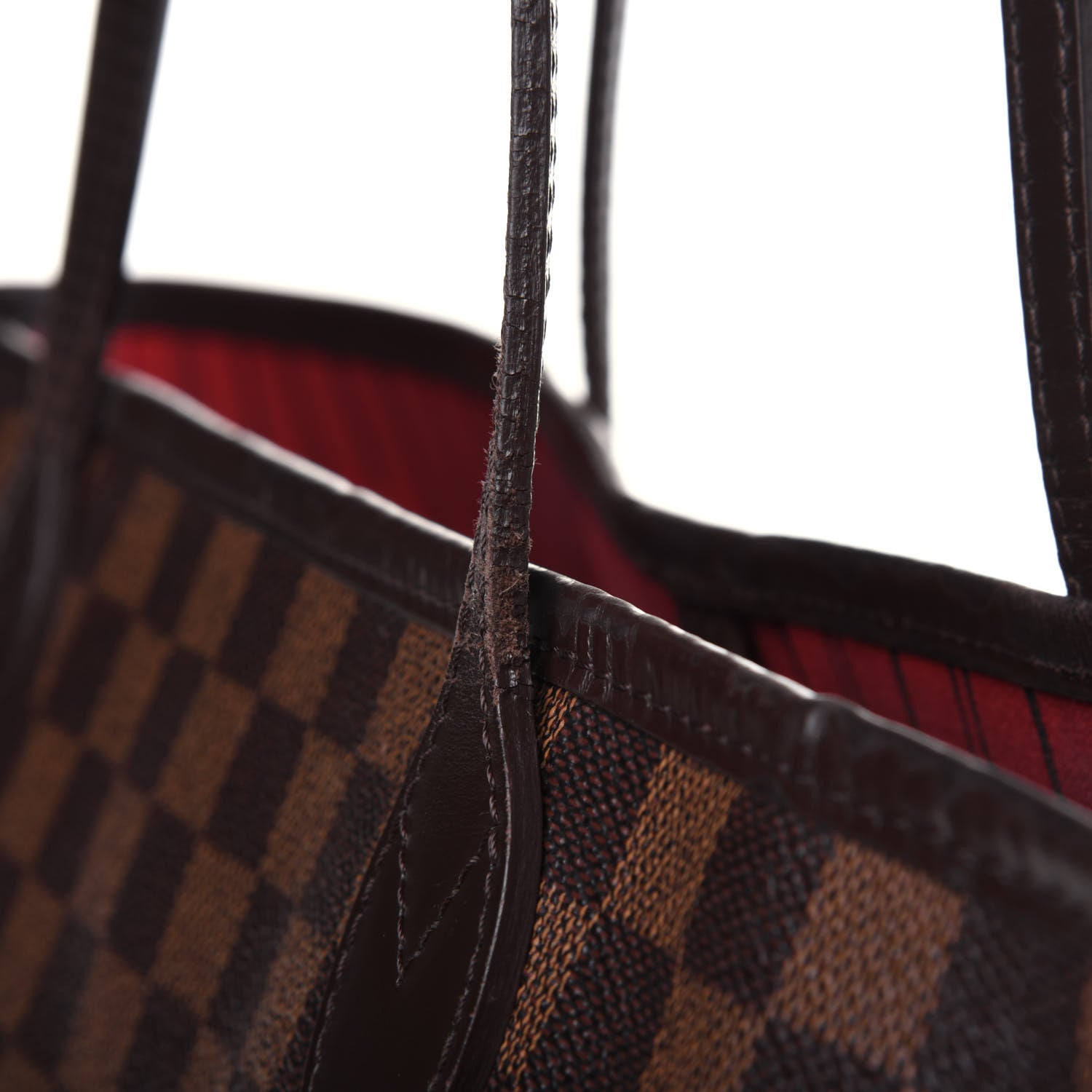 Louis Vuitton Damier Ebene Neverfull MM 26 of 29