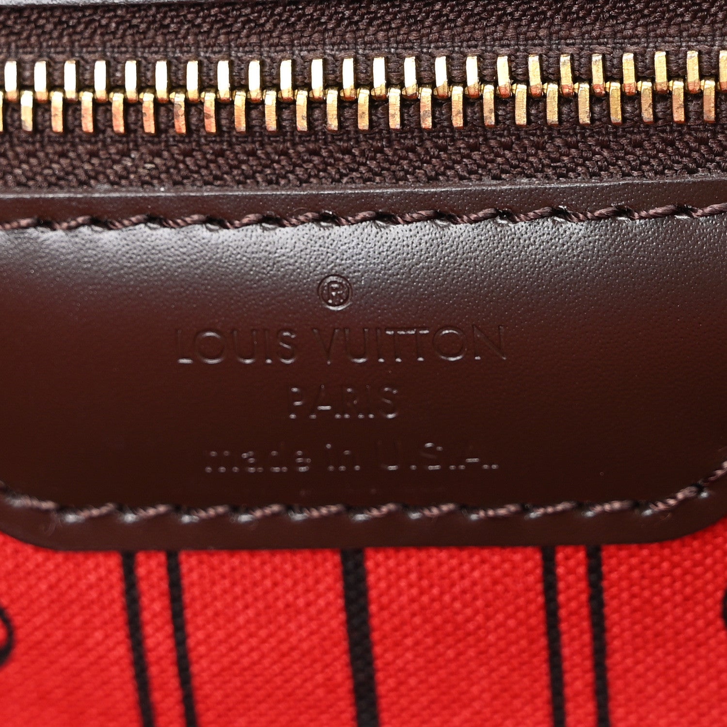 Louis Vuitton Damier Ebene Neverfull GM 7 of 10