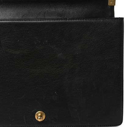 Chanel Lambskin Quilted Large Boy Flap Black 12 of 19