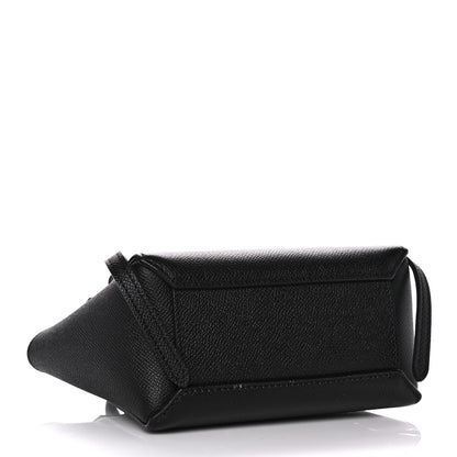 Celine Grained Calfskin Pico Belt Bag Black 4 of 10