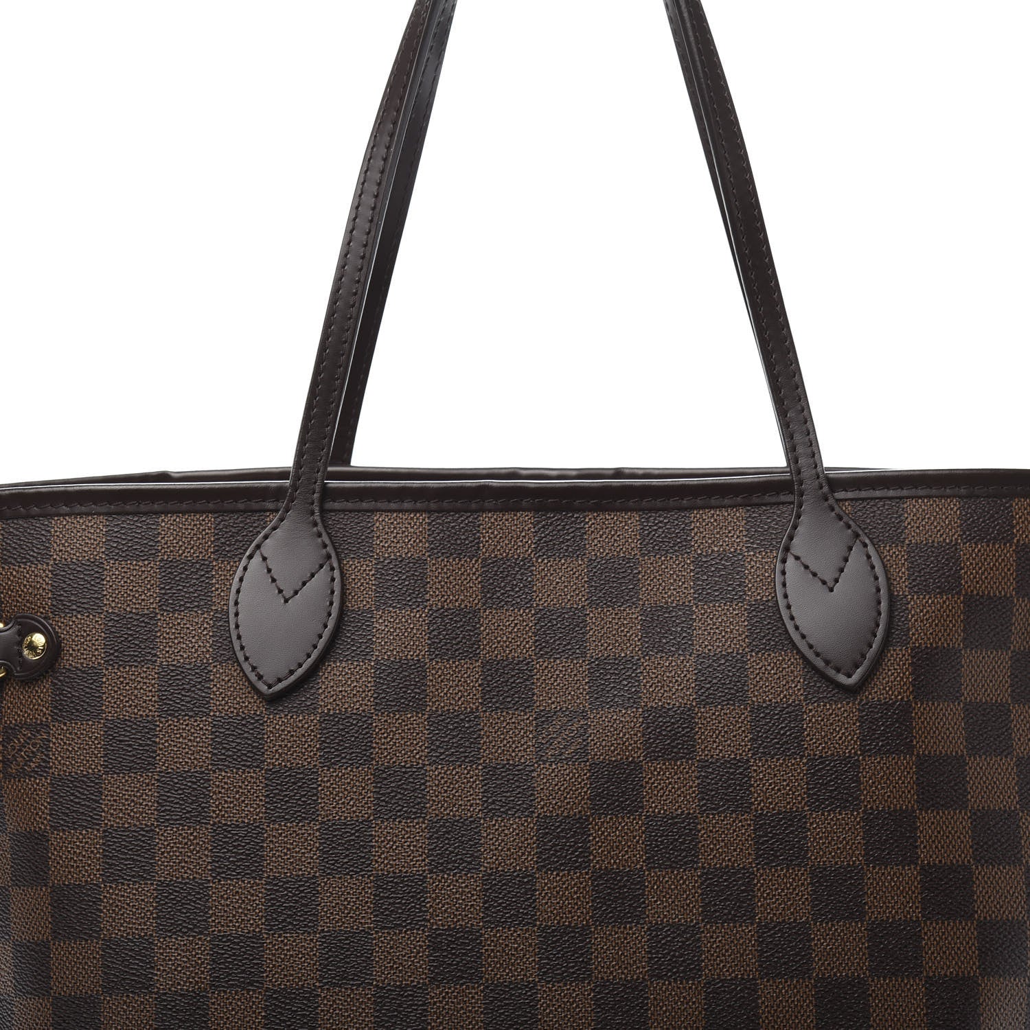 Louis Vuitton Damier Ebene Neo Neverfull MM Rose Ballerine 15 of 15