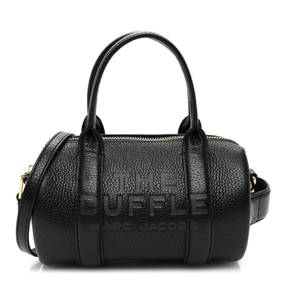Marc Jacobs Calfskin The Mini Duffle Bag Black 1 of 10