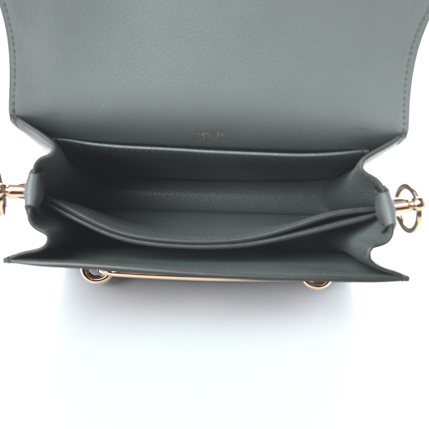 Hermes Evercolor Mini Sac Roulis Vert Amande 5 of 11