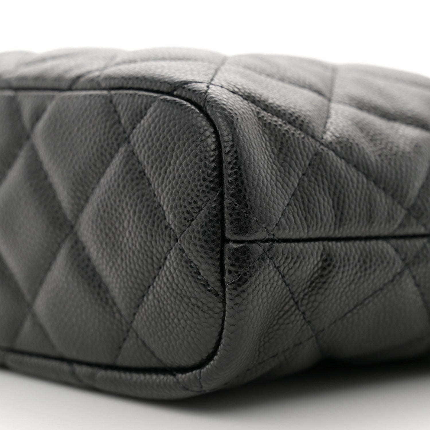 Chanel Caviar Quilted Hobo Black 10 of 11