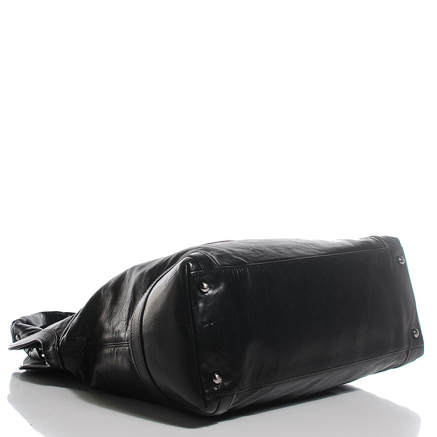 Chanel Calfskin Soho CC Shopper Tote Black 4 of 7