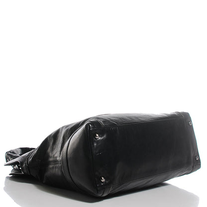 Chanel Calfskin Soho CC Shopper Tote Black 4 of 7