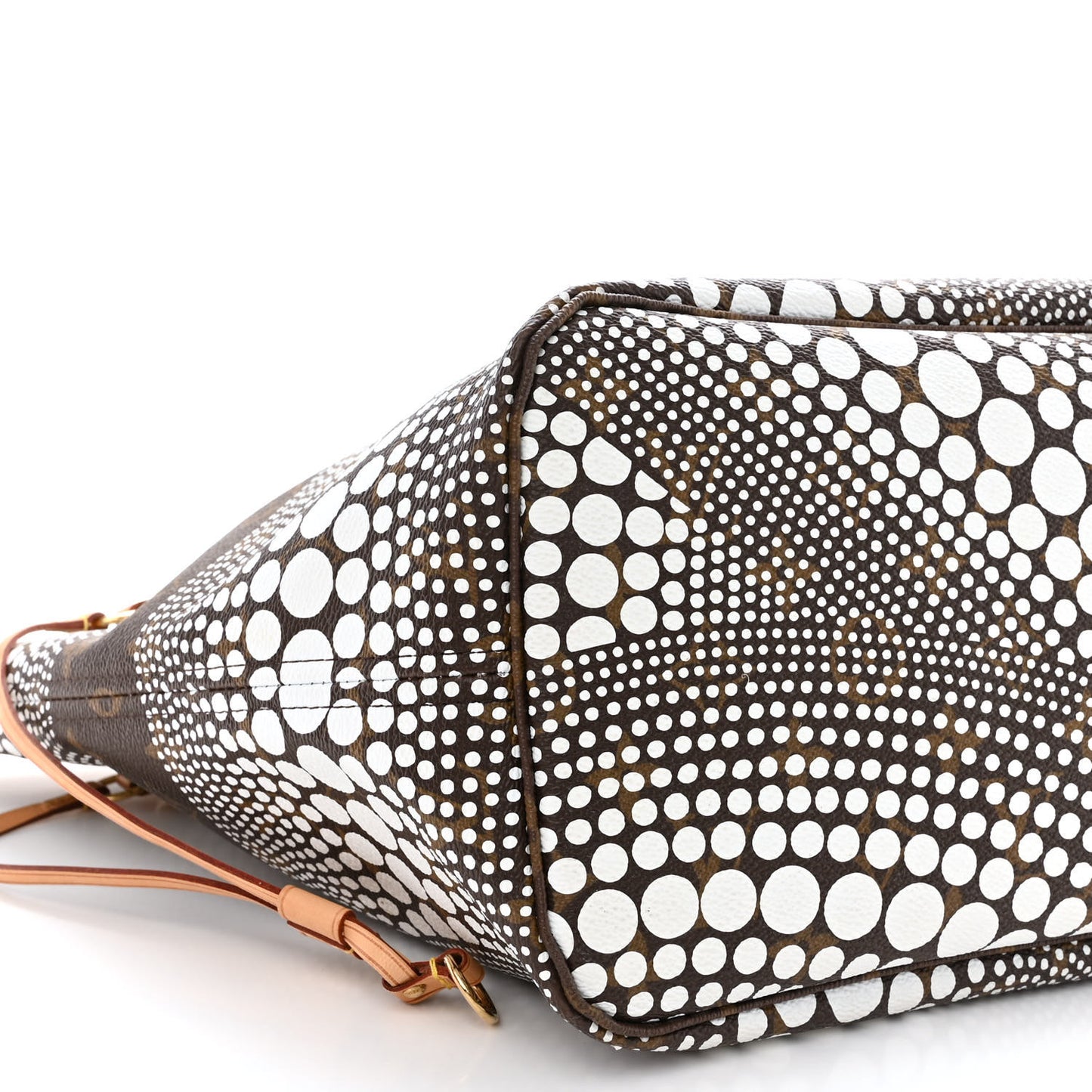 Monogram Kusama Waves Neverfull MM White