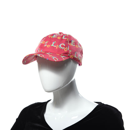 Chanel Nylon Logo Cap Hat Fuchsia 3 of 7