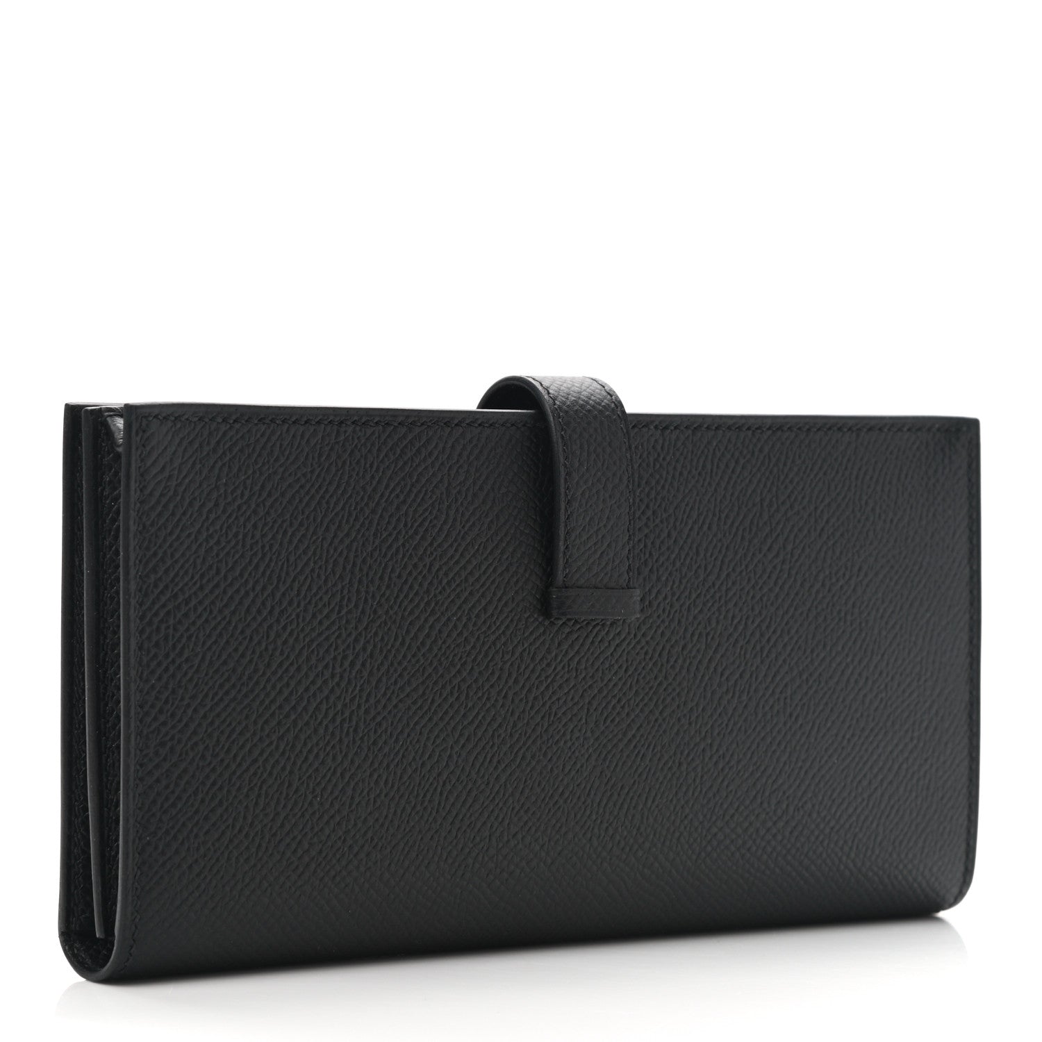 Hermes Epsom Bearn Gusset Wallet Black 3 of 7